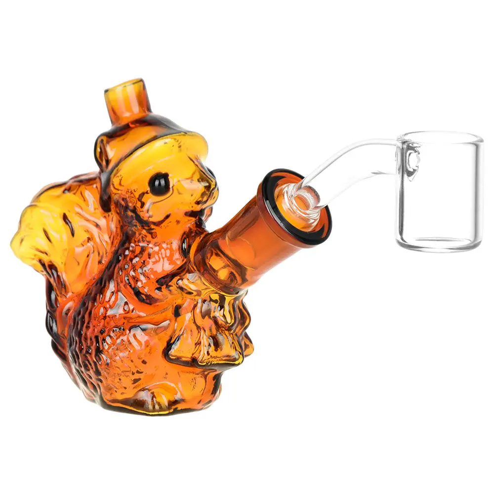 Nuts For Dabs Squirrel Mini Dab Rig - 3.5" / 14Mm F 1