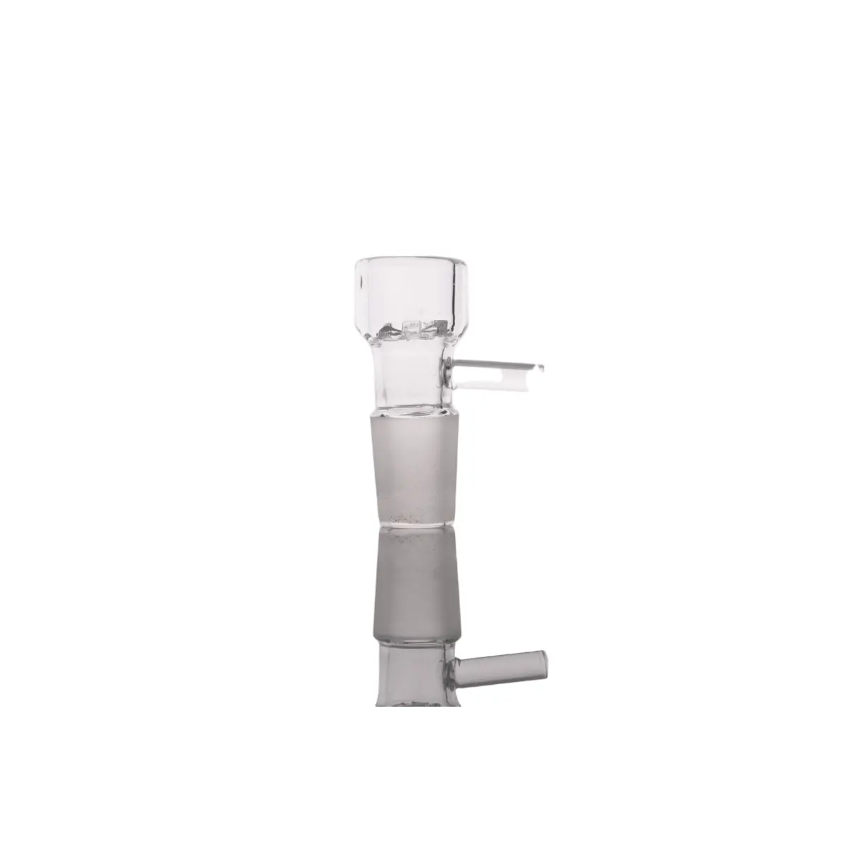 Clear Bowl W/ Handle & Filter 18Mm Male Joint 1