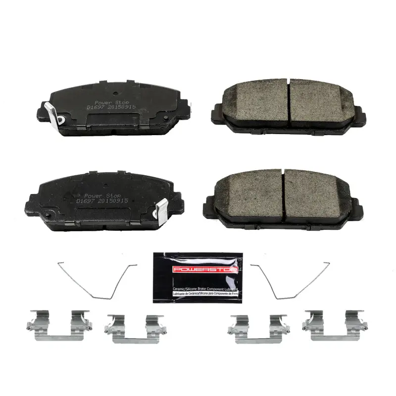 Power Stop 16-19 Acura Ilx Front Z23 Evolution Sport Brake Pads W/Hardware 1