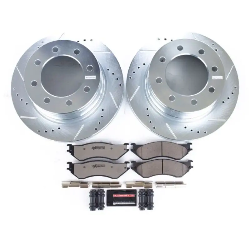 Power Stop 06-08 Dodge Ram 1500 Rear Z36 Truck & Tow Brake Kit 1