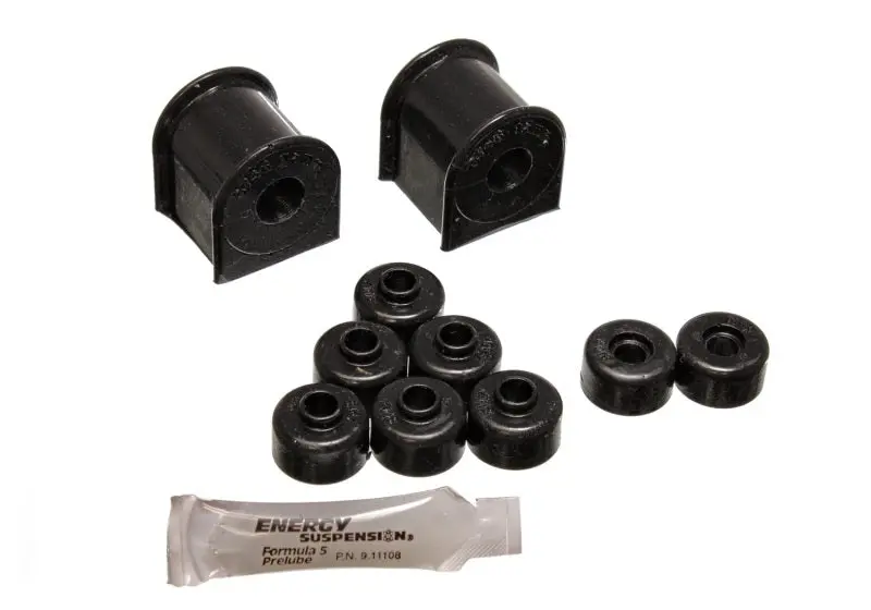 Energy Suspension 89-94 Nissan 240Sx (S13) Black 15Mm Rear Sway Bar Bushing Set 1