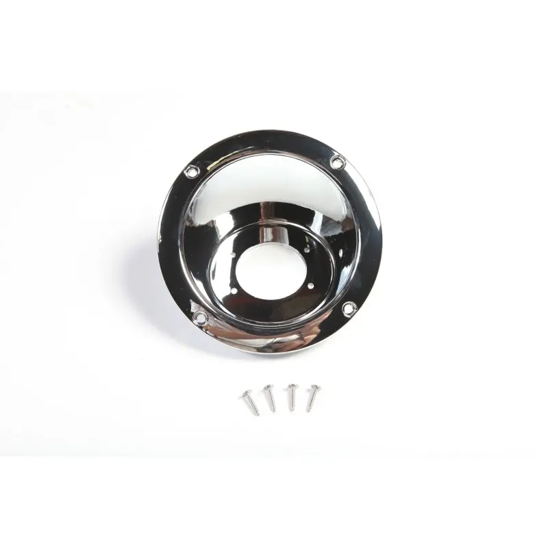 Rugged Ridge 97-06 Jeep Wrangler Chrome Gas Tank Filler Bezel 2