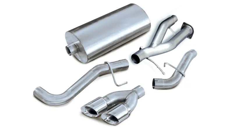 Corsa 2003-2006 Cadillac Escalade Esv 6.0L V8 Polished Sport Cat-Back Exhaust 1