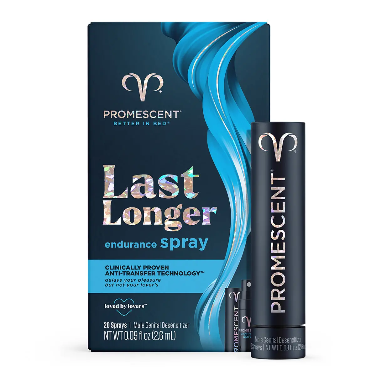 Promescent Climax Control Desensitizer Spray (20 Sprays) 0.09 Oz. 1