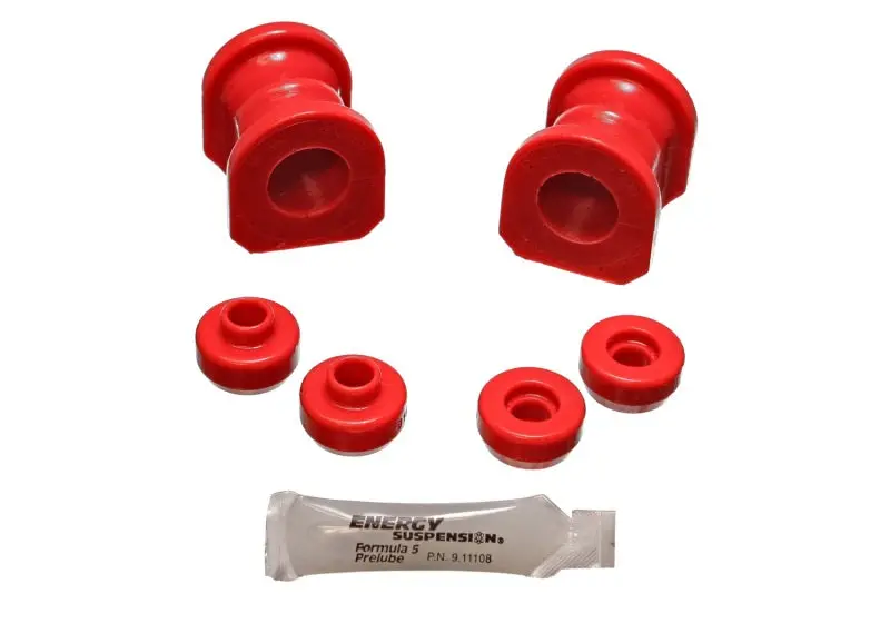 Energy Suspension 89-94 Nissan 240Sx (S13) Red 24Mm Front Sway Bar Bushing Set 1