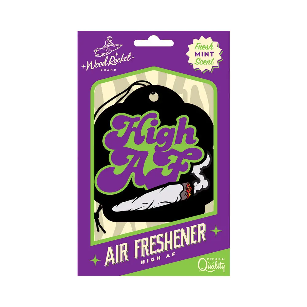 Wood Rocket Air Freshener High Af 1