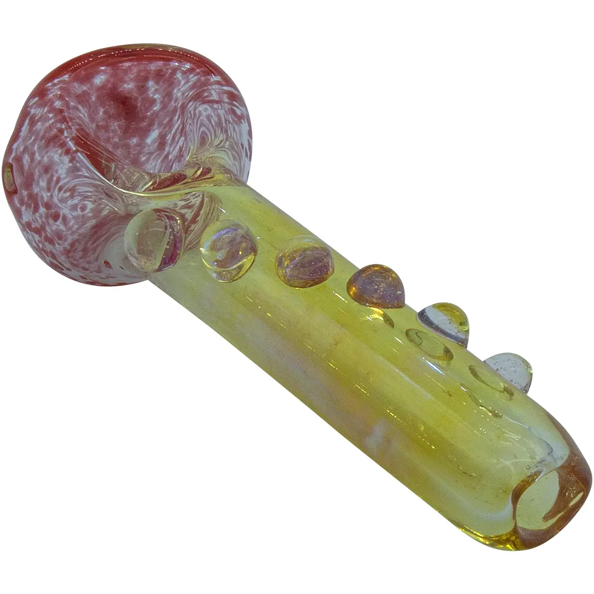 La Pipes "Razorback" Silver Fumed Mini Spoon (Various Colors) 2
