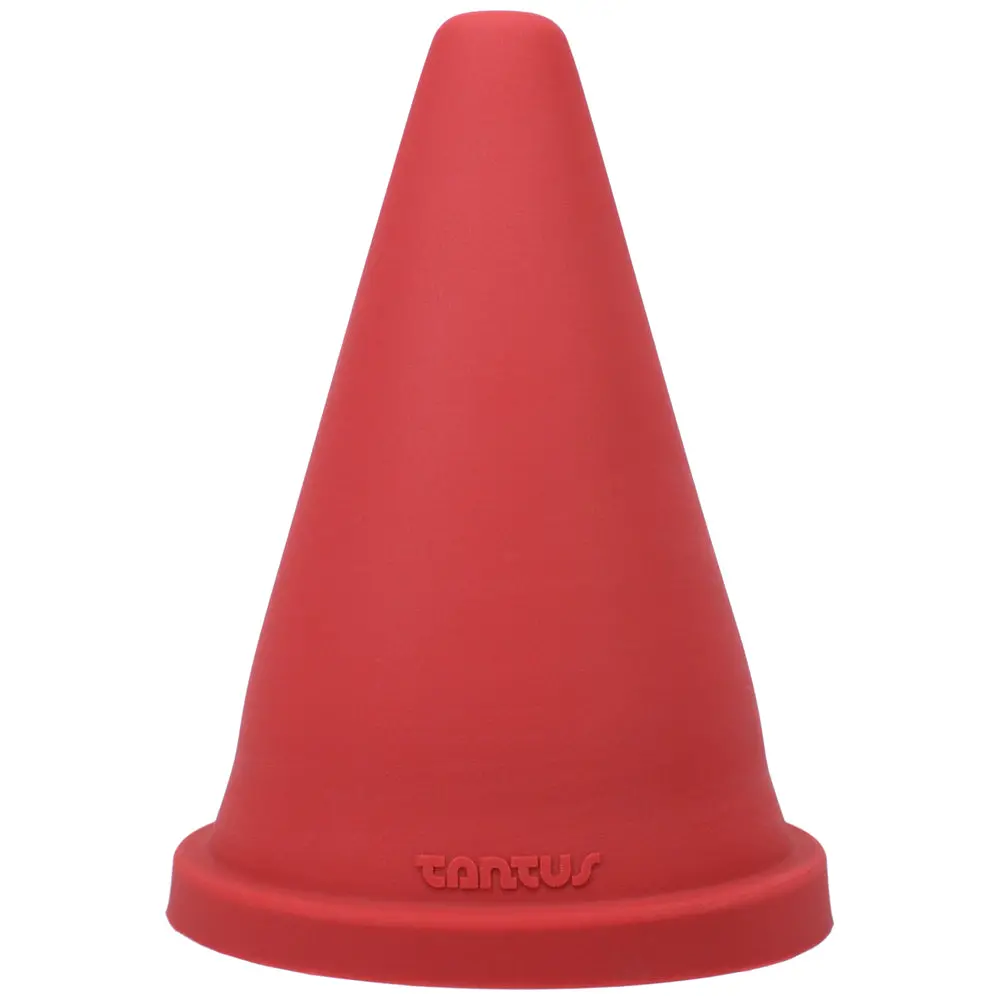 Tantus Cone Squat Dildo Ruby (Box) 1