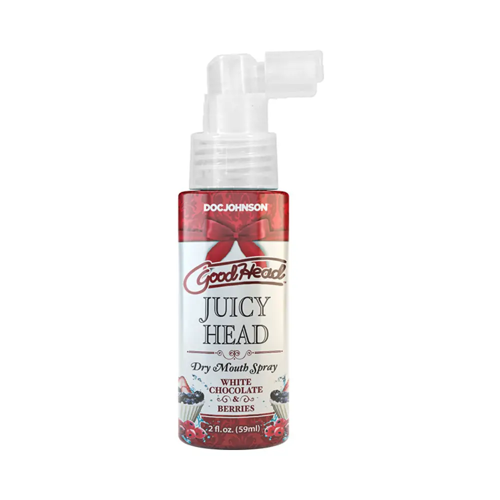 Goodhead Juicy Head Dry Mouth Spray White Chocolate & Berries 2 Oz. 1