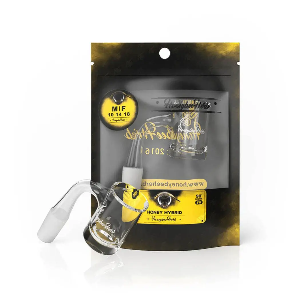 Honey Hybrid Quartz Banger - 90° Degree | Bl 2