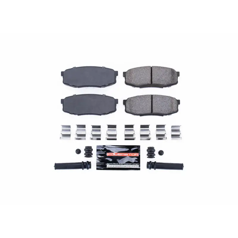Power Stop 08-11 Lexus Lx570 Rear Z23 Evolution Sport Brake Pads W/Hardware 1