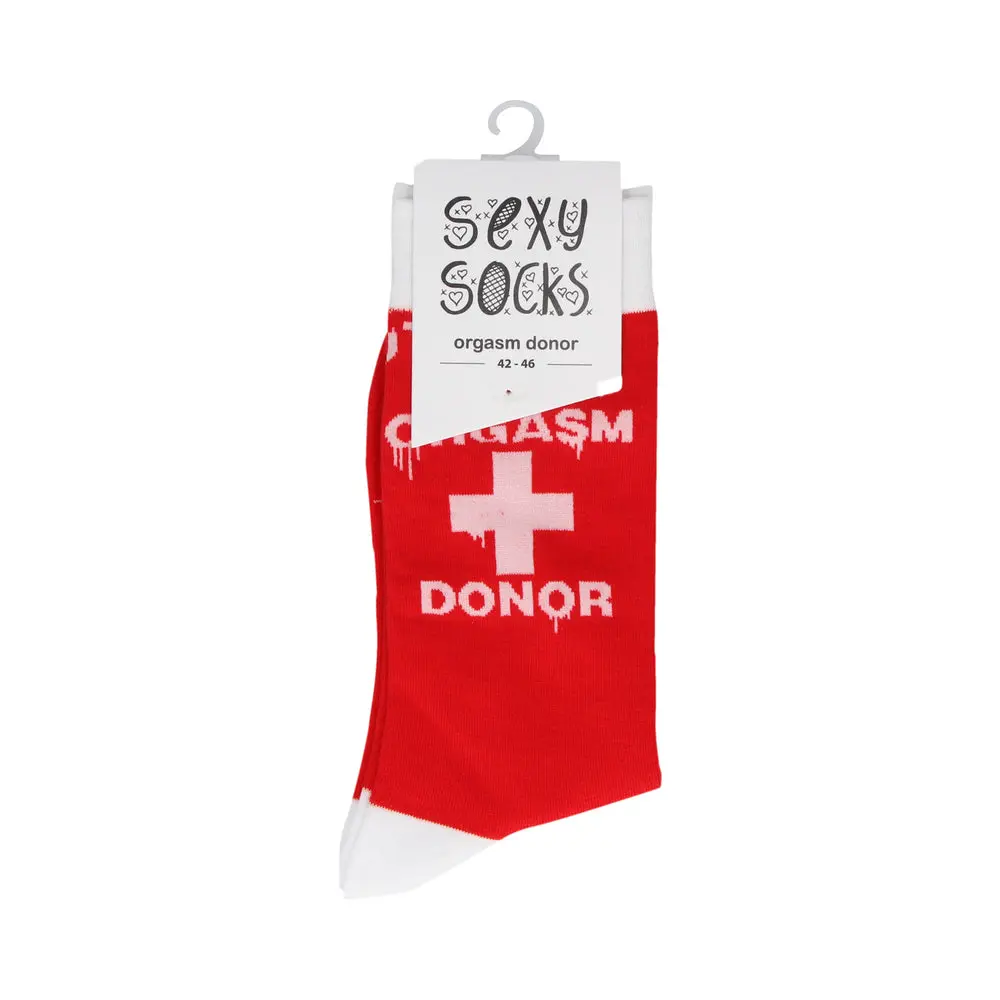 Shots Sexy Socks Orgasm Donor M/L 1