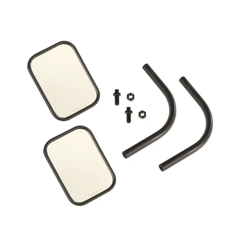 Rugged Ridge 18-20 Jeep Wrangler Jl/Jt Rectangular Trail Mirror Kit 1