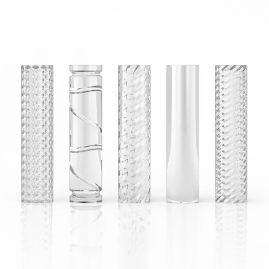 Etched Quartz Pillars (5Pk) 1