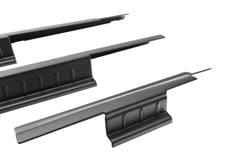 Rugged Ridge 18-22 Jeep Wrangler (Jl) Rocker Pnl/Sill Plate Cvr 4Dr. Rocker Guard 4Pc. - Tex. Blk 1