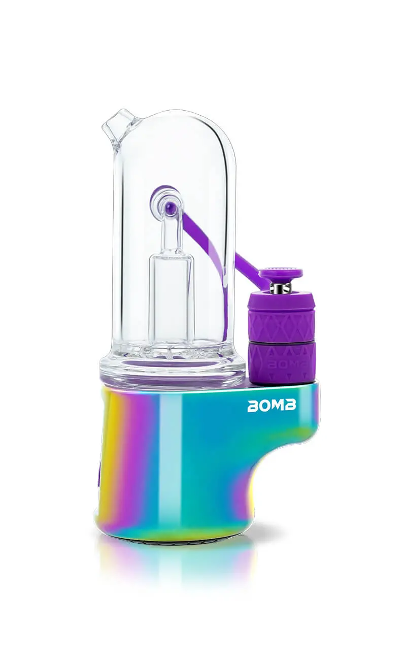 Bomb Erig Aerix -Portable Electric Dab Rig Rainbow 1
