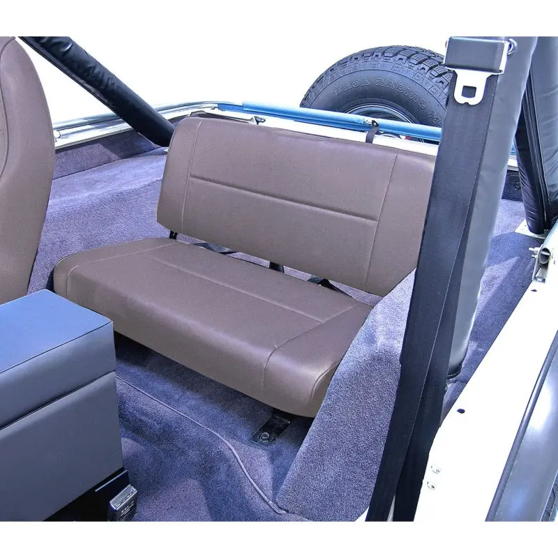 Rugged Ridge Standard Rear Seat Gray 55-95 Jeep Cj / Jeep Wrangler 1