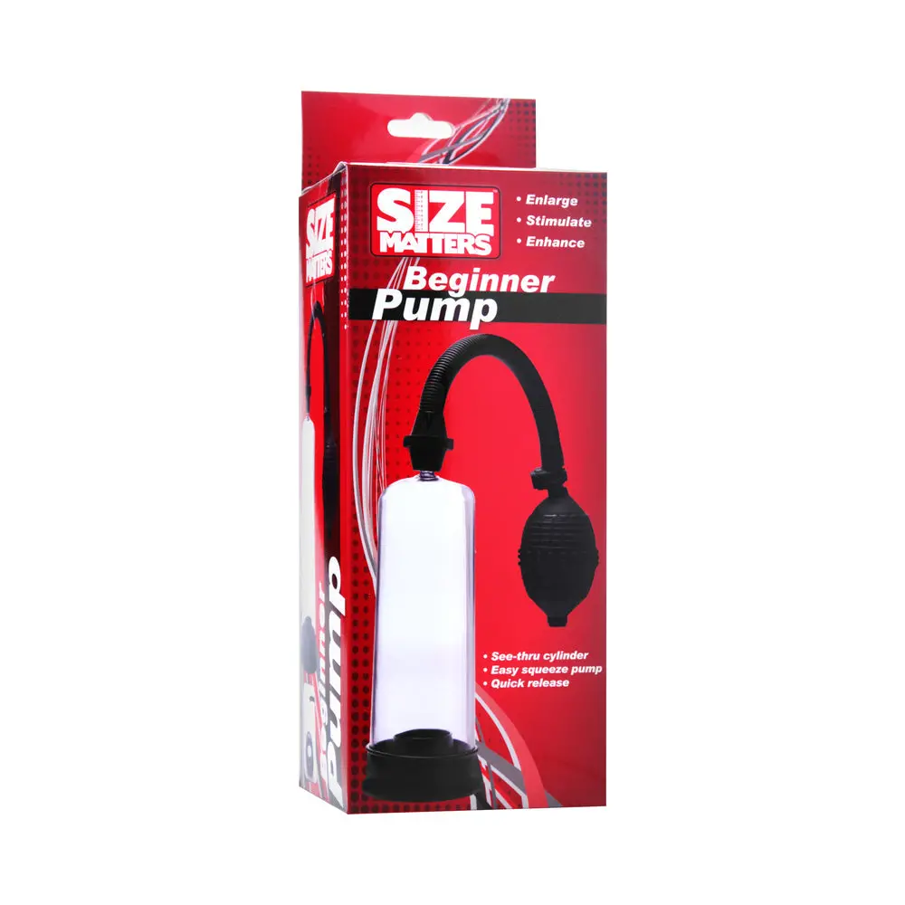 Size Matters Beginner Pump Packaged (Clear) 1