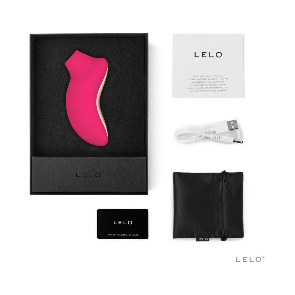 Lelo Sona 2 Rechargeable Clitoral Stimulator Cerise 1