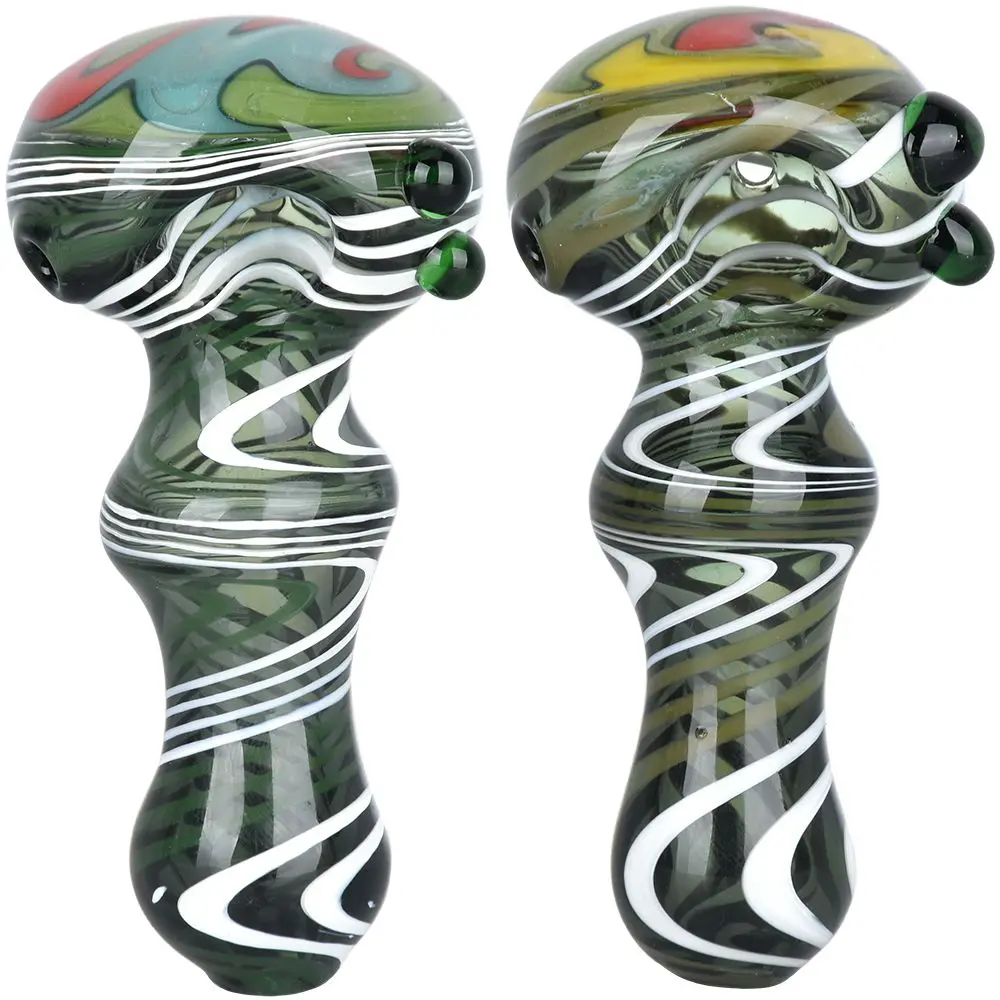 Time Is A Disc Wig Wag Hand Pipe - 4" 1