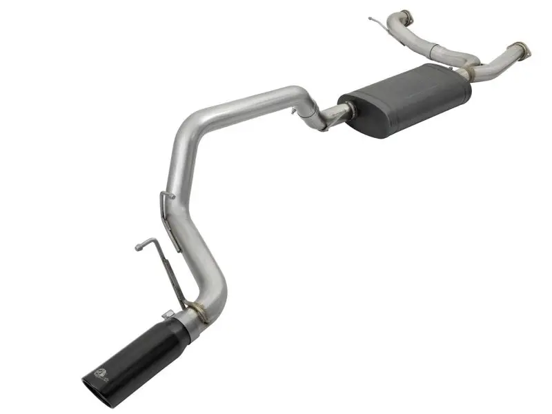 Afe Machforce Xp 3In 304 Ss Cat-Back Exhausts W/ Black Tips 10-17 Nissan Patrol (Y62) V8-5.6L 1