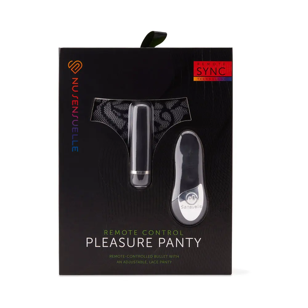 Nu Sensuelle Remote Control Pleasure Panty Black 1