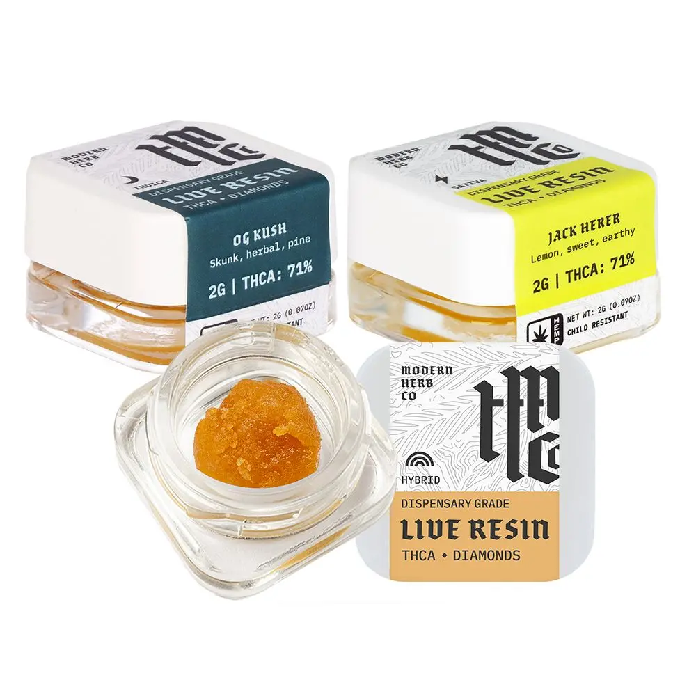 Modern Herb Co Dispensary Grade Live Resin Thca Dabs - 2G 3
