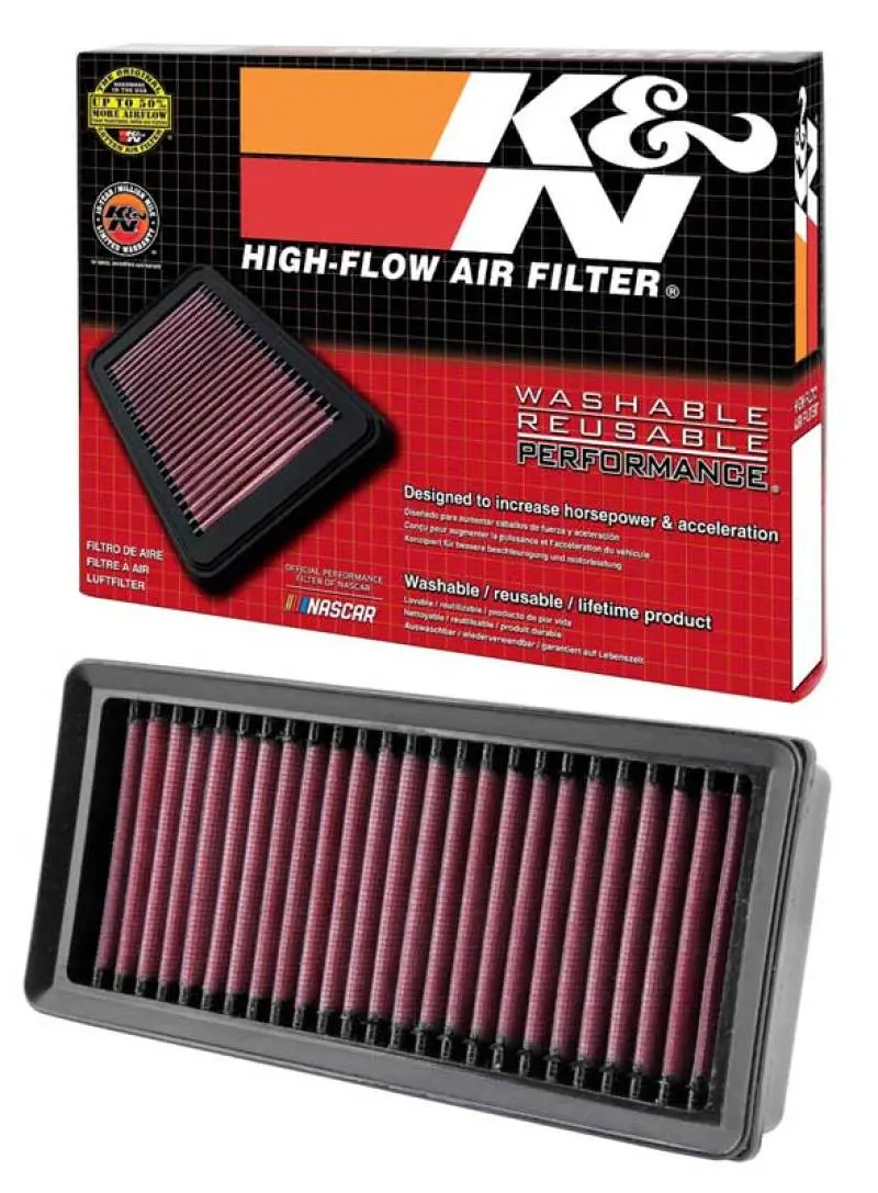 K&N 11-12 Bmw K1600 Gt Panel Air Filter 2