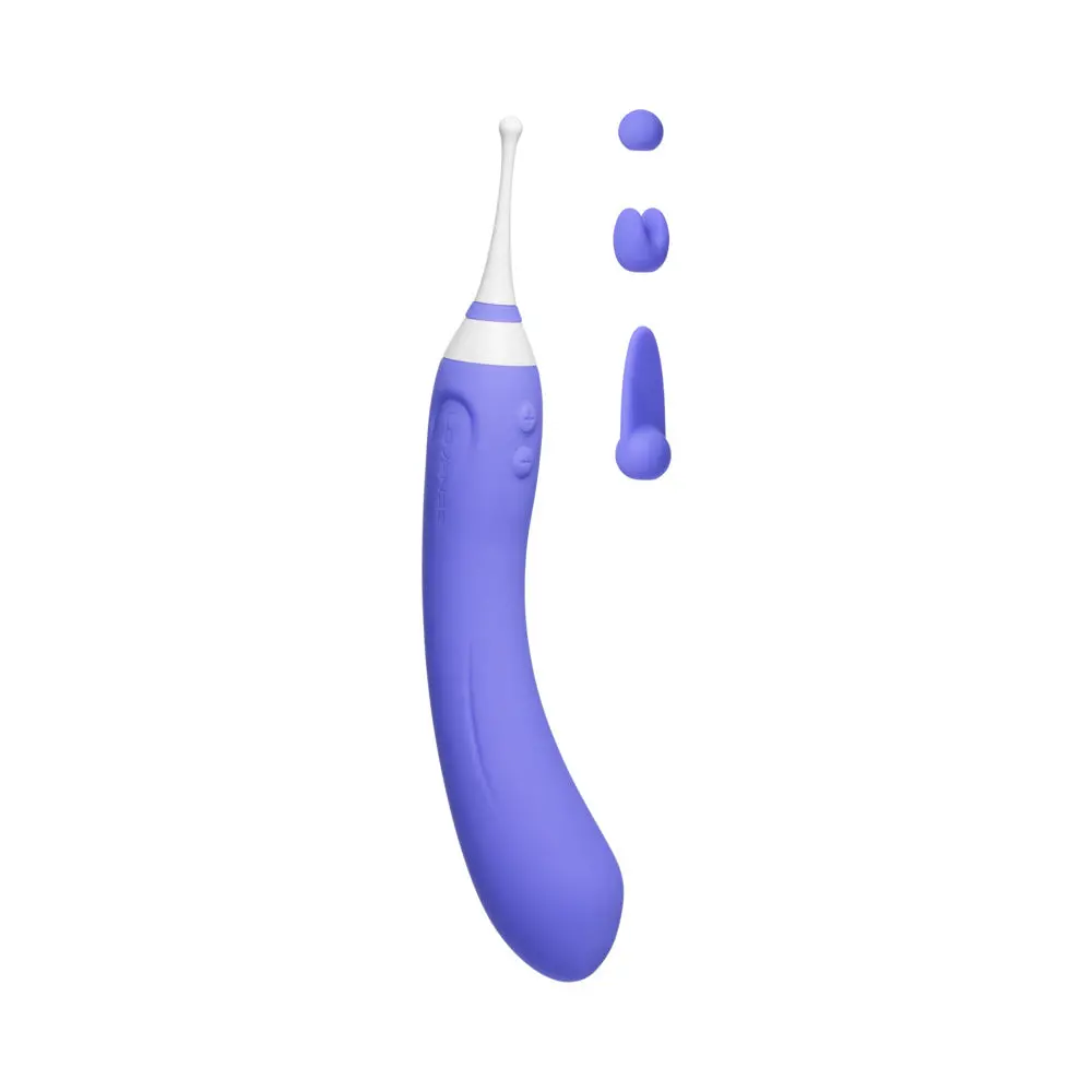 Lovense Hyphy Bluetooth Remote-Controlled Dual-End Vibrator Clitoral And G-Spot Stimulator 1