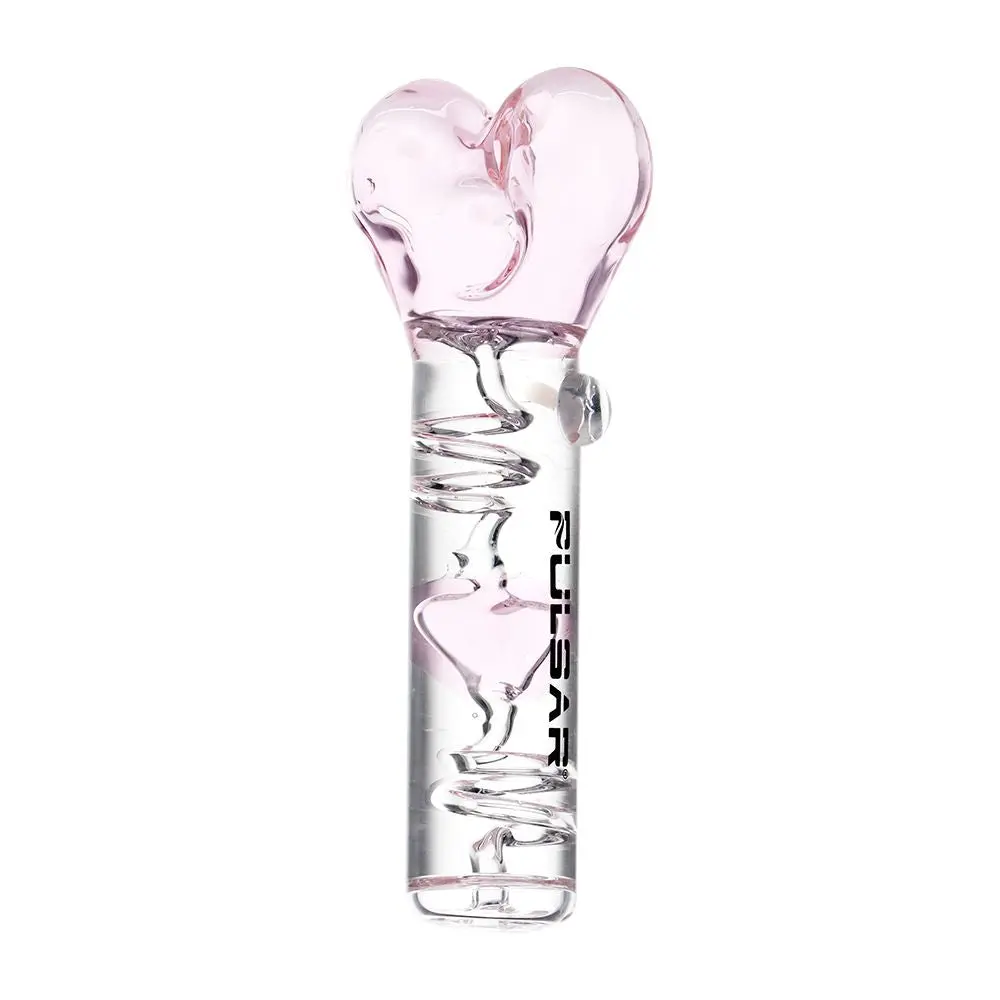 Pulsar Cool Down My Heart Glycerin Glass Hand Pipe - 5.5" 1