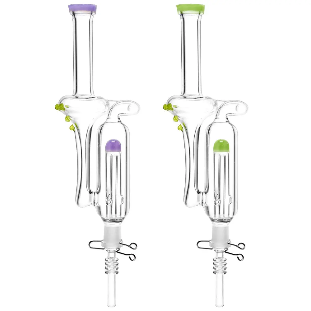 Aero Recycler Quartz Tip Vapor Straw W/ Clip - 11.5" 1