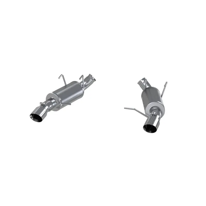 Mbrp 11-14 Ford Mustang Gt 5.0 3In Dual Muffler Axle Back Split Rear Alum Exhaust System 1