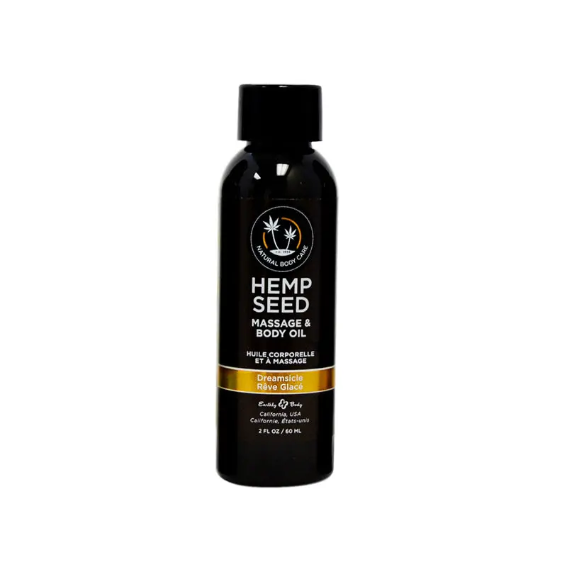 Earthly Body Massage Oil Dreamsicle 2Oz. 1