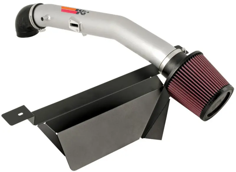 K&N 06-08 Pontiac Solstice / Saturn Sky L4-2.4L Silver Typhoon Short Ram Intake 1