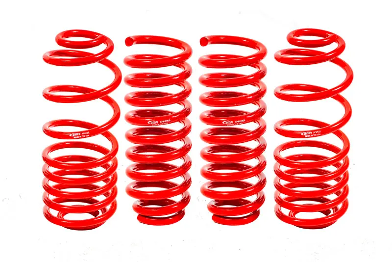 Bmr 02-09 Trailblazer Lower Springs Set Of 4 2In-3In Drop Red 1
