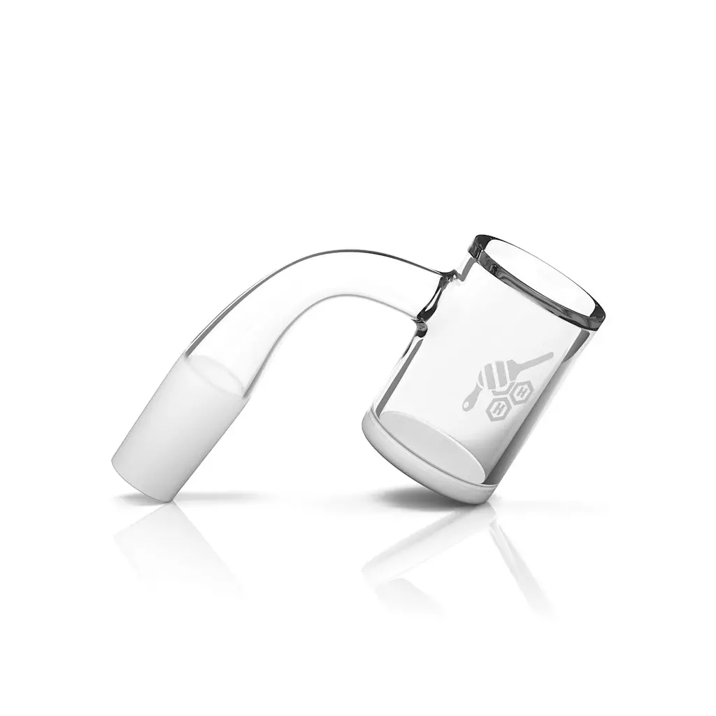 Honey & Milk Bevel Quartz Banger - 90° Degree | Yl 1