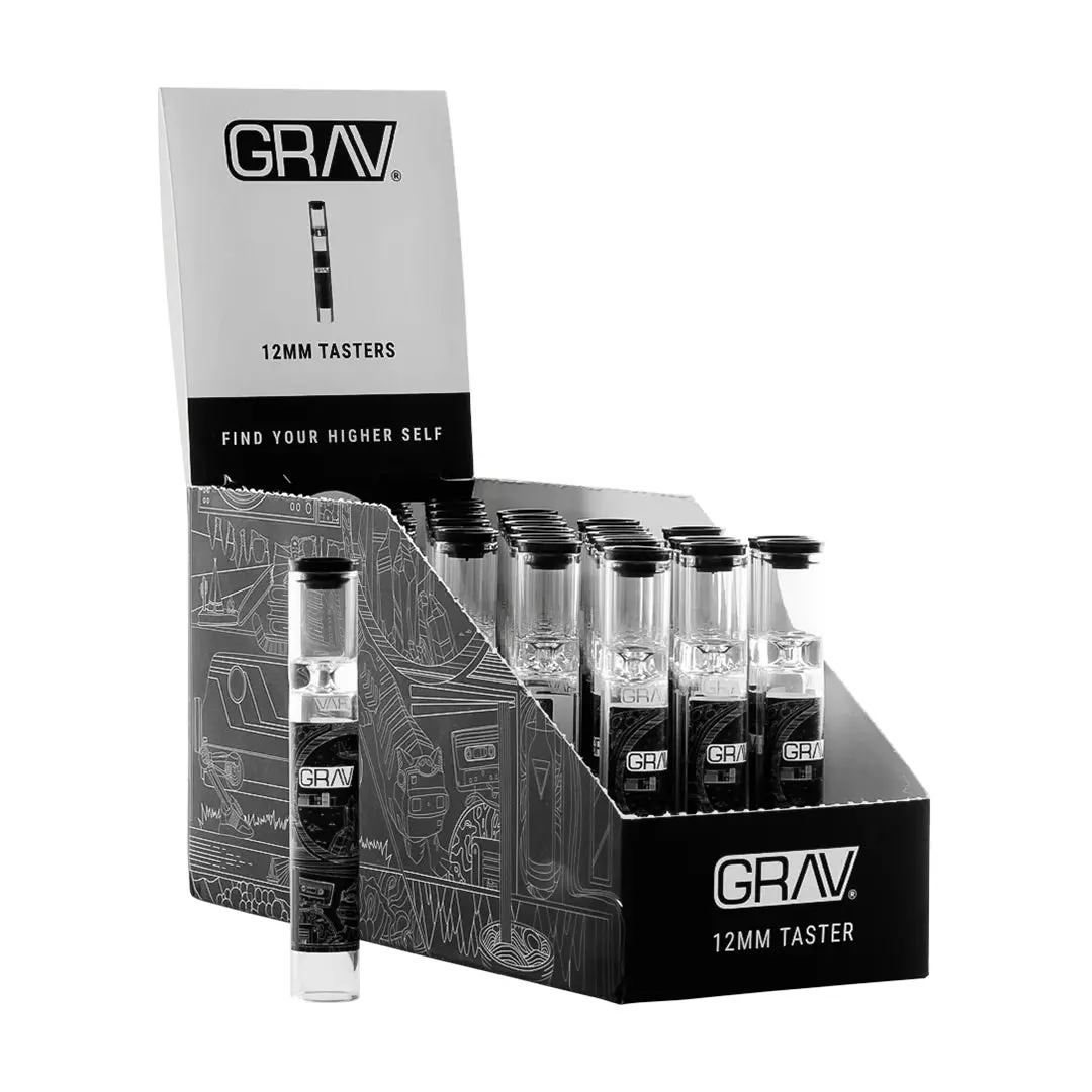 Grav 12Mm Glass Tasters Display 1