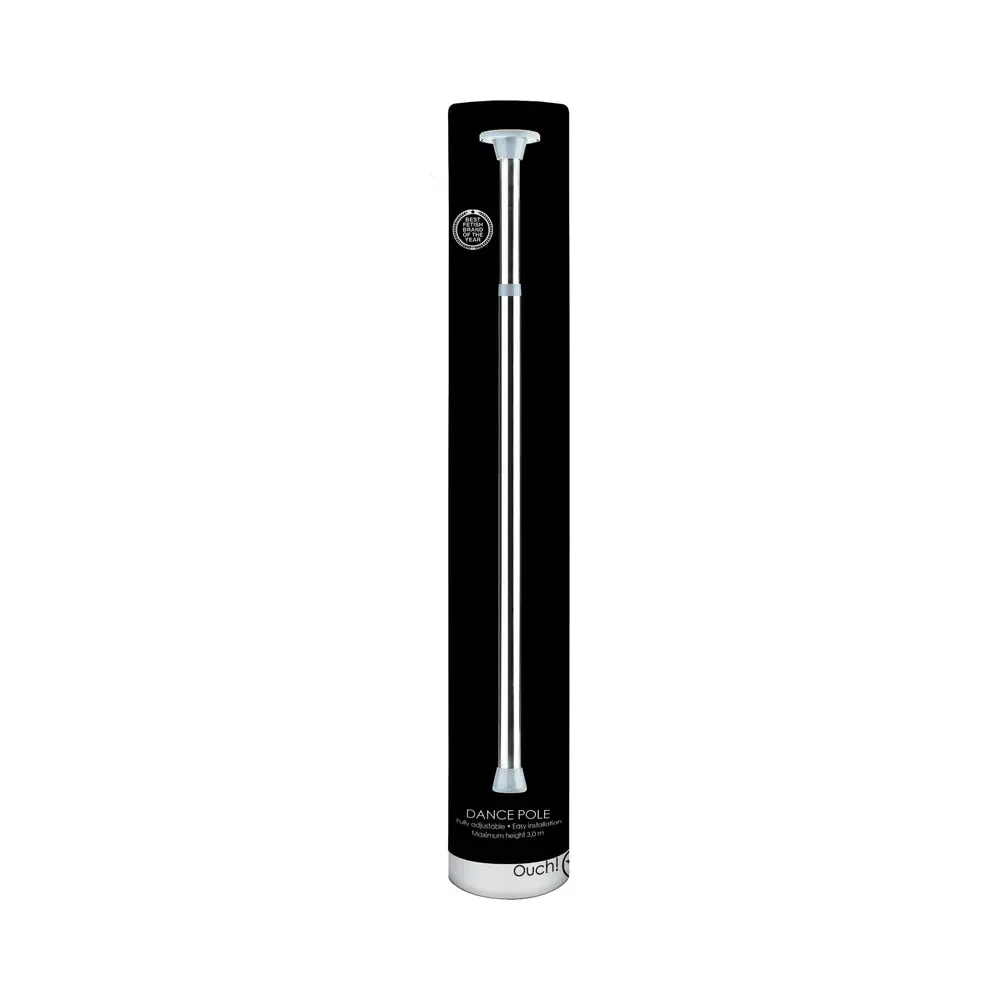 Ouch! Fully Adjustable Dance Pole Silver 1