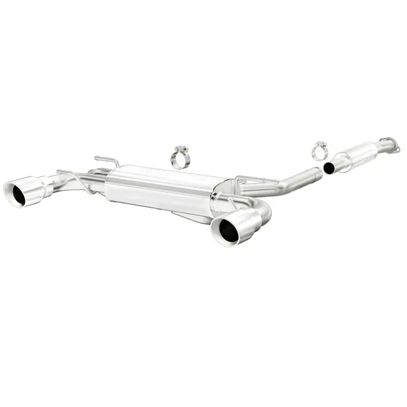 Magnaflow 13 Scion Fr-S / 13 Subaru Brz Dual Split Rear Exit Stainless Cat Back Performance Exhaust 1