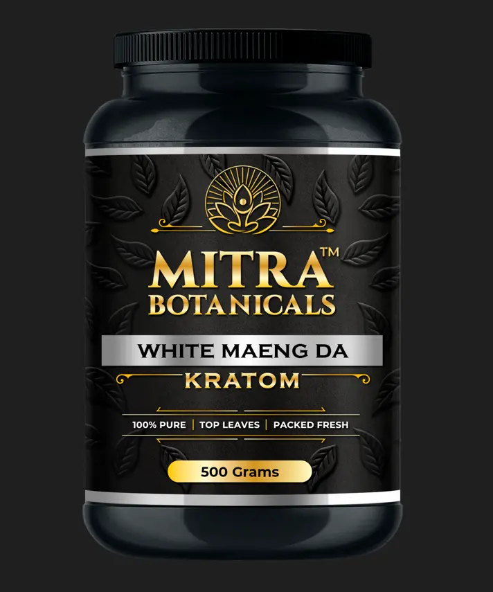 Mitra Botanicals White Maeng Da – Kratom (500 Grams Powder) 1