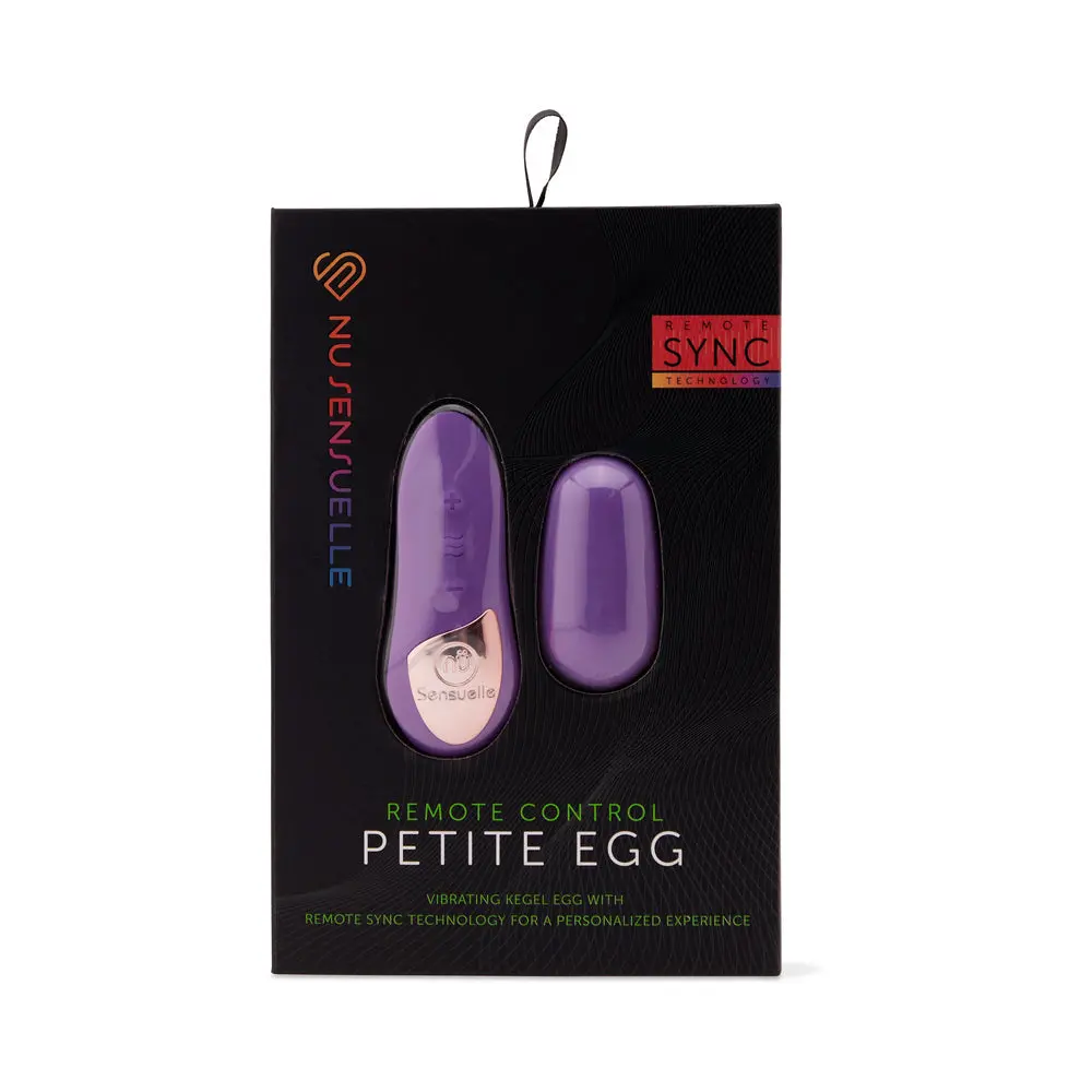 Nu Sensuelle Remote Control Petite Egg Purple 1