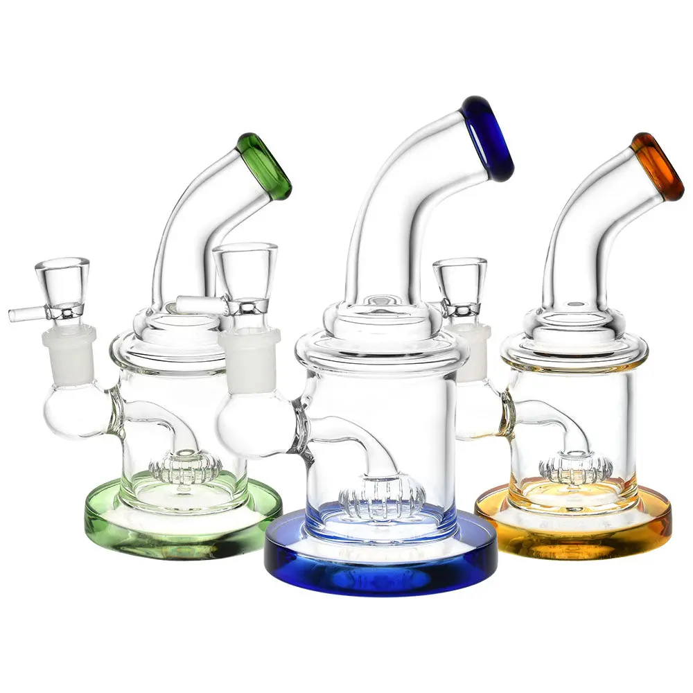 Rippin Rascal Water Pipe - 6" / 14Mm F / Colors Vary 1