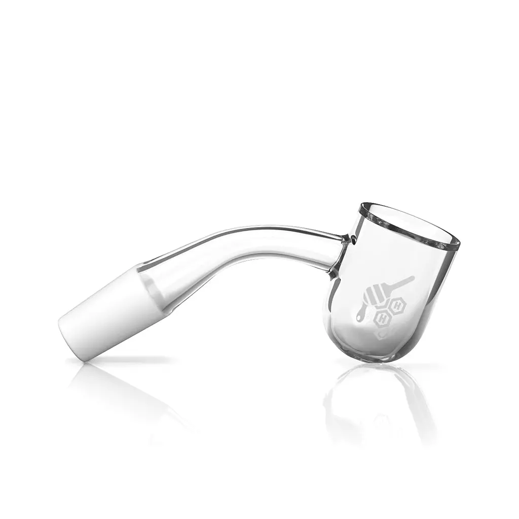 Honey Bevel Bowl Quartz Banger - 45° Degree | Yl 3