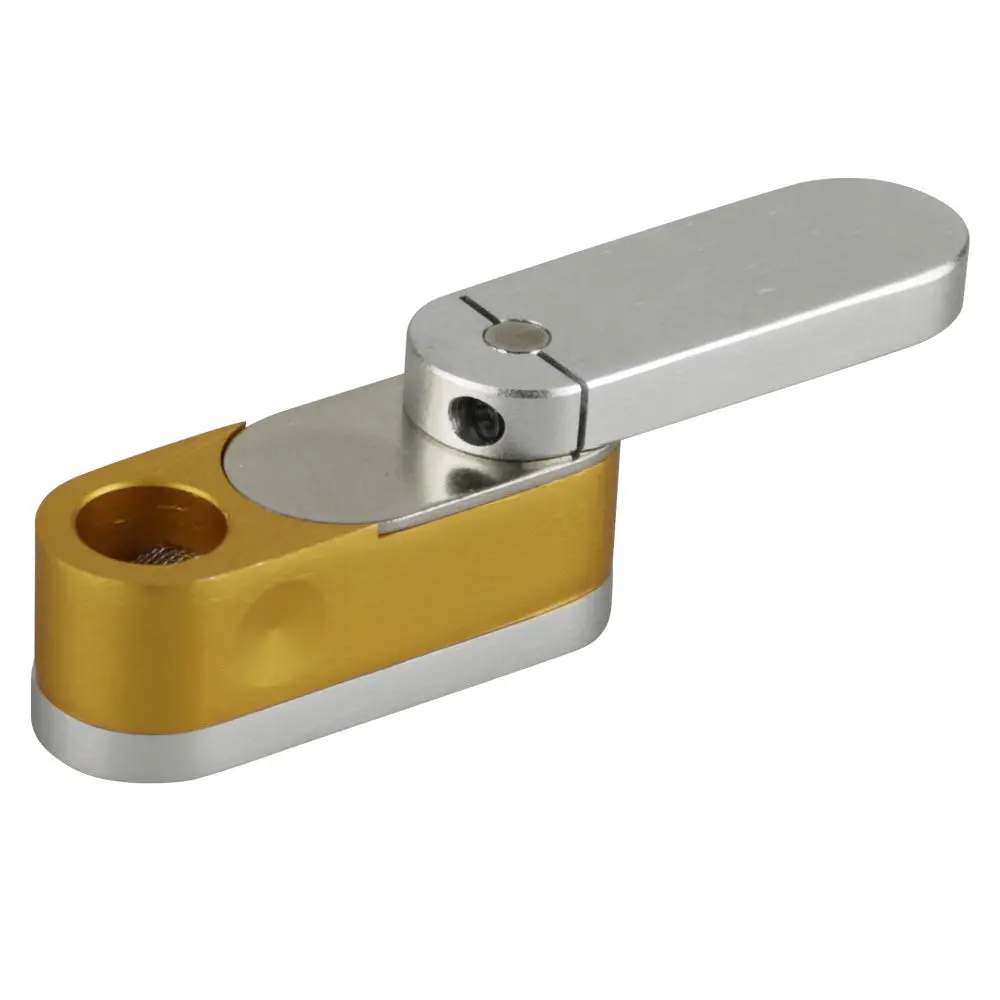 Two Tone Metal Twist-Out Pipe W/ Storage 1