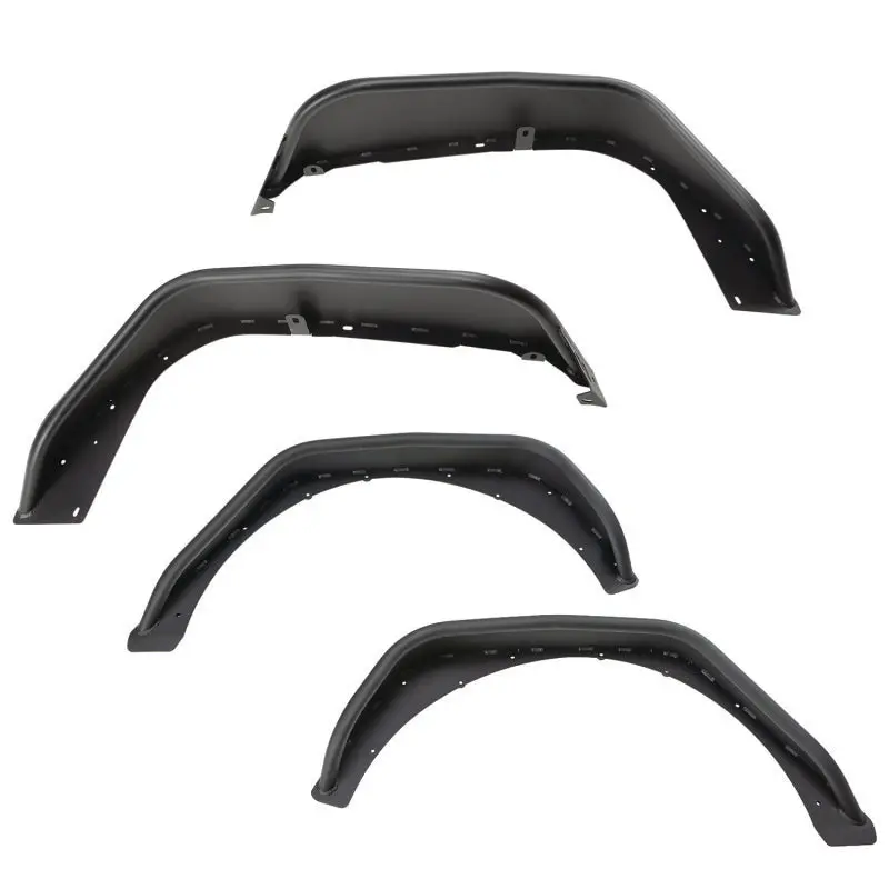 Rugged Ridge Hd Steel Tube Fenders Full Set Black 18-19 Jl 1