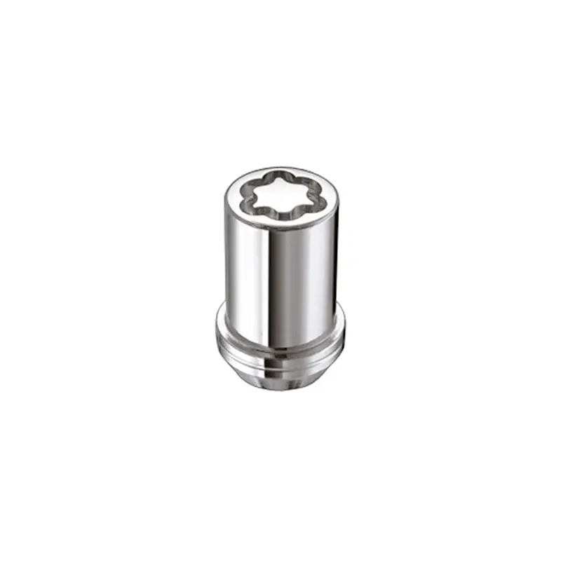 Mcgard Wheel Lock Nut Set - 4Pk. (Tuner / Cone Seat) M12x1.25 / 13/16 Hex / 1.24In. Length - Chrome 1
