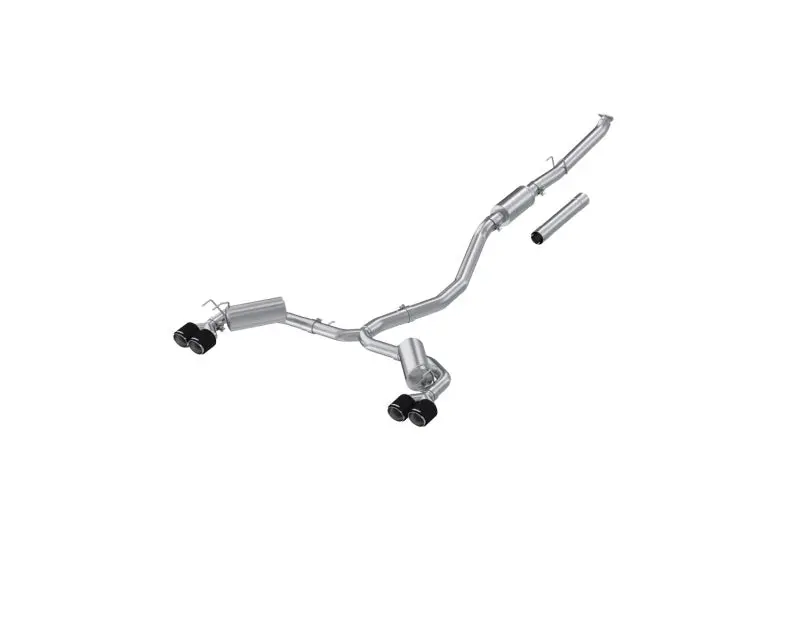 Mbrp 22-24 Honda Civic/Sport Touring 1.5L T304 Ss Cat-Back Exhaust 2.5In Dual Split Rear W/ Cf Tips 1