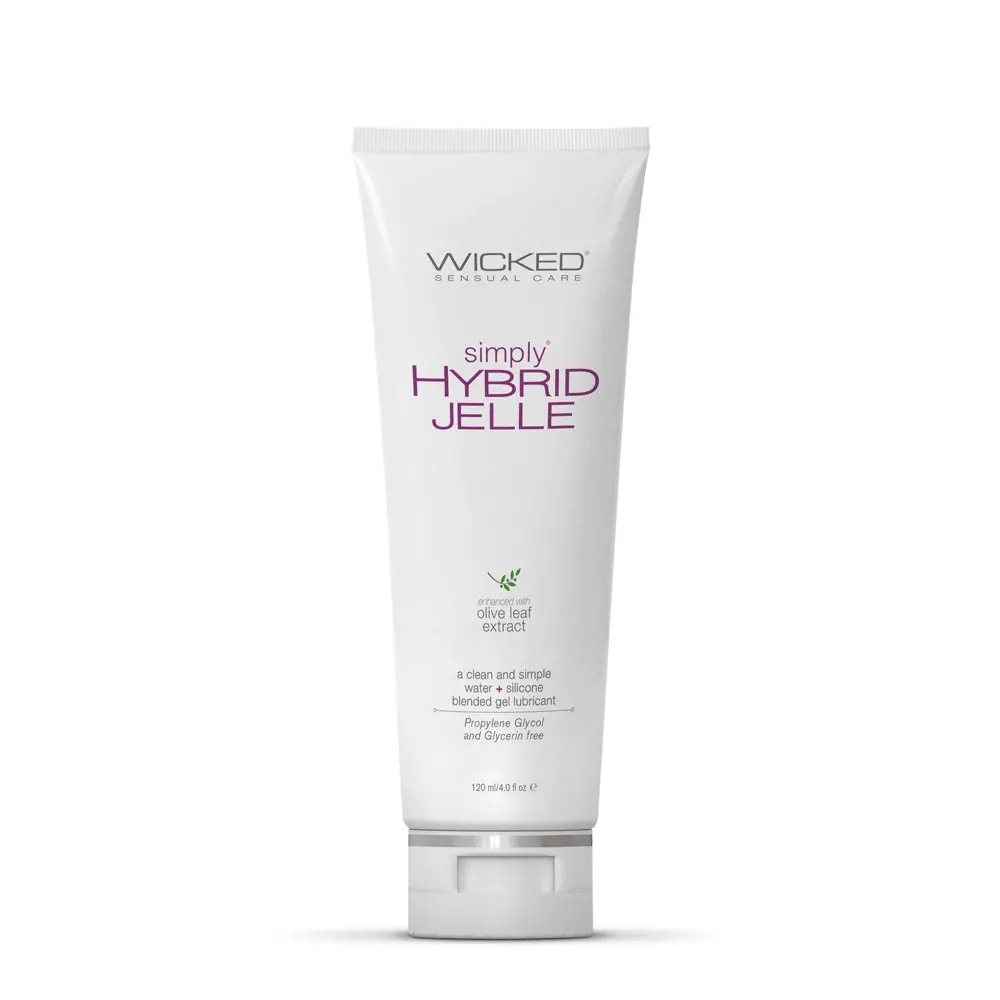 Wicked Simply Hybrid Jelle Lubricant 4 Oz. 1