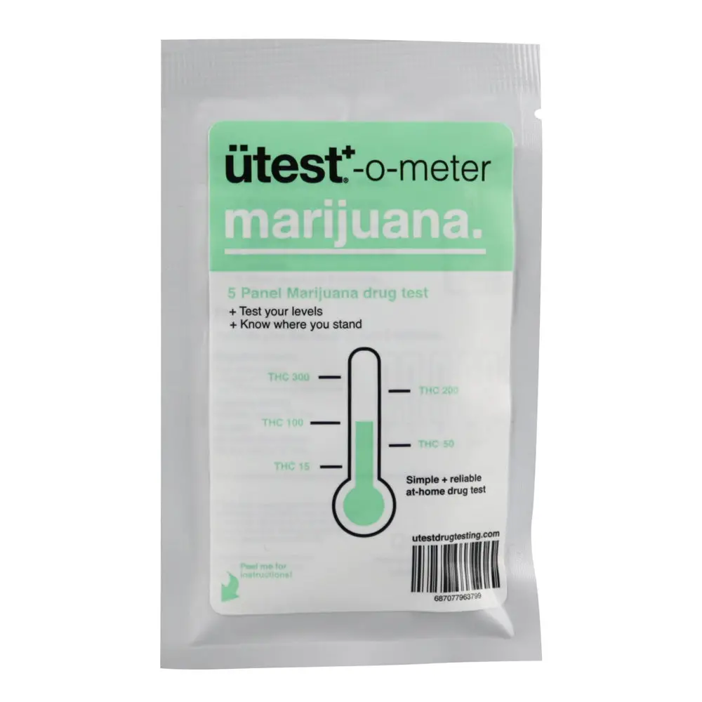 Utest-O-Meter 5 Level Panel Test - Thc 15-50-100-200-300Ng/Ml 1