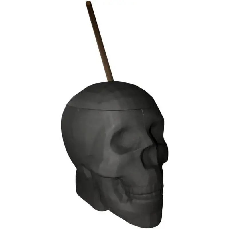 Black  Matte Skull Cup 1